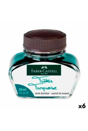 Rašalinė Faber-Castell Turkis 6 Dalys 30 ml