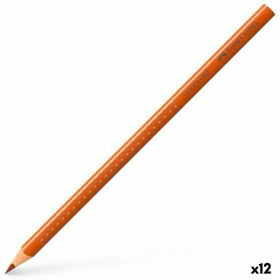 Akvareliniai spalvoti pieštukai Faber-Castell Ochra (12 vnt.)