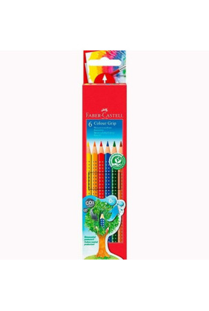 Akvareliniai spalvoti pieštukai Faber-Castell Spalvotas (5 vnt.)