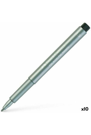 Fetras Faber-Castell Pitt Artist Metalizuotas Sidabras (10 vnt.)