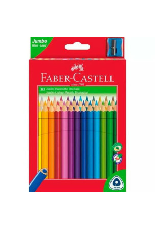 Spalvoti pieštukai Faber-Castell Spalvotas 4 Dalys