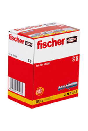 Dygliai Fischer 50108 6 x 40 mm 100 vnt.