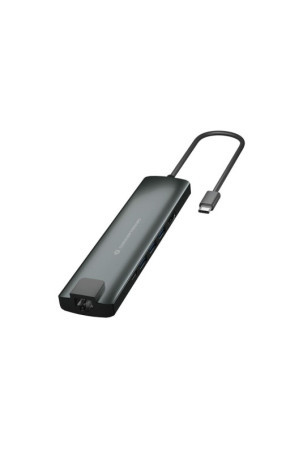 USB šakotuvas Conceptronic DONN06G Pilka 9 viename