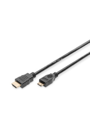 HDMI kabelis Digitus DIGITUS Cable de conexión High speed HDMI Juoda 3 m