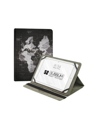 Planšetės dėklas Subblim TRENDY CASE WORLD MAP 10.1"