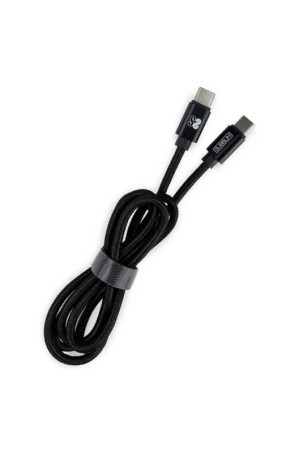 Sieninis įkroviklis + USB A - USB C kabelis Subblim CARGADOR ULTRA RAPIDO 2xUSB DE PARED PD18W+2.4A + Cable C to C Negro