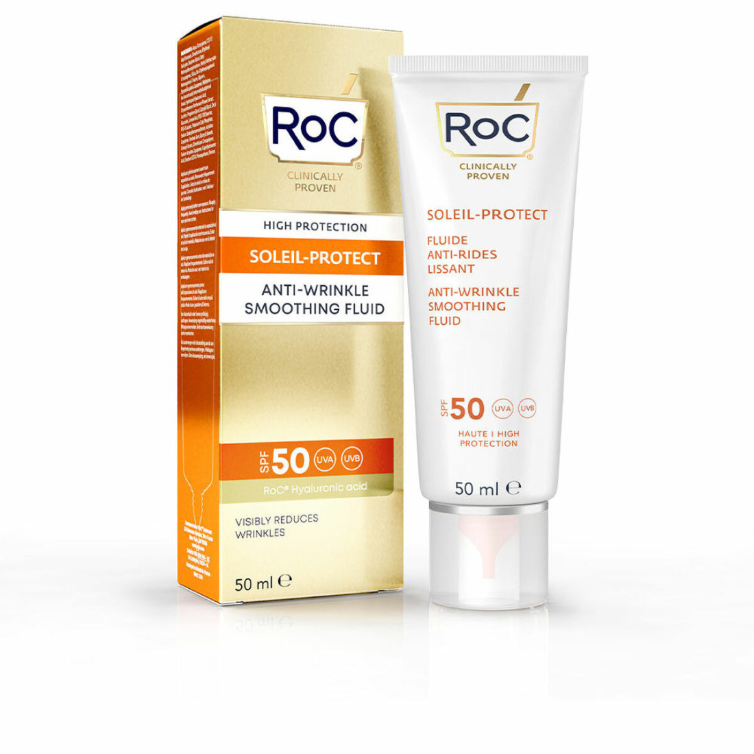 Kremas nuo saulės veidui Roc Protección Solar 50 ml Spf 50