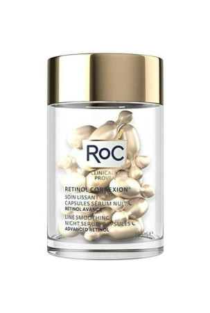 Veido serumas Roc Line Smoothing Renitol Naktis 30 Kapsulės