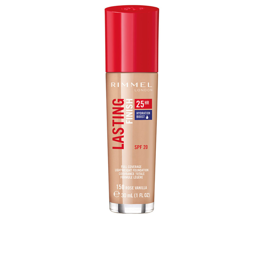 Skystas makiažo pagrindas Rimmel London Lasting Finish Nº 150 Spf 20