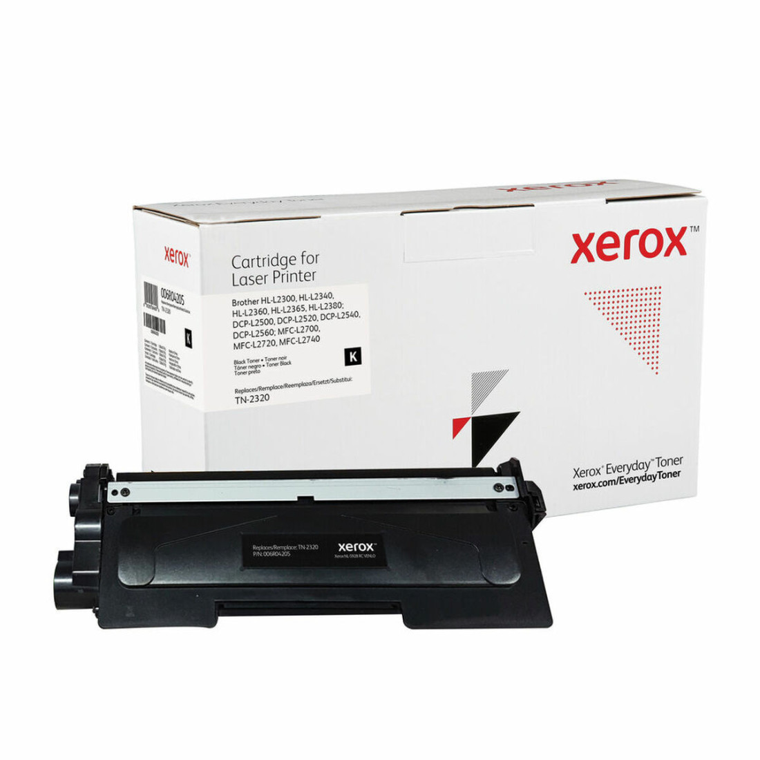 Suderinamas rašalas Xerox TN-2320 Juoda