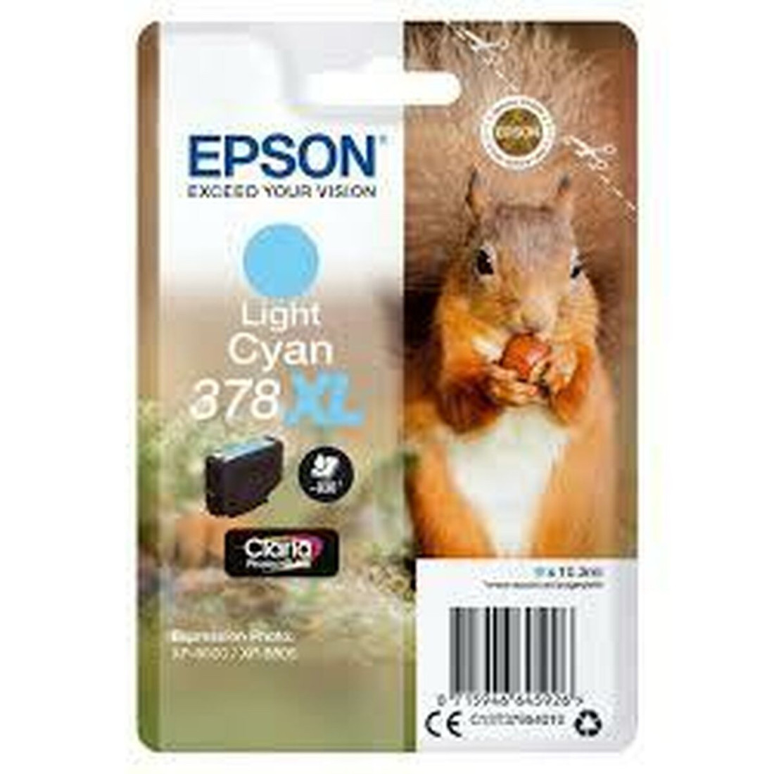 Originali rašalo kasetė Epson 378XL 10,3 ml Ciano