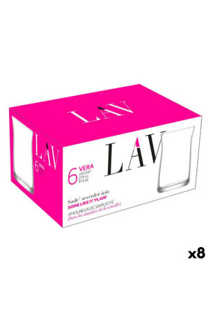 Stiklinių rinkinys LAV Vera 275 ml 6 Dalys (8 vnt.)