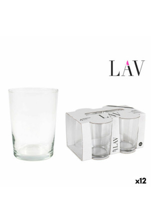 Stiklinių rinkinys LAV Best offer 4 Dalys (4 vnt.) (12 vnt.) (520 ml)