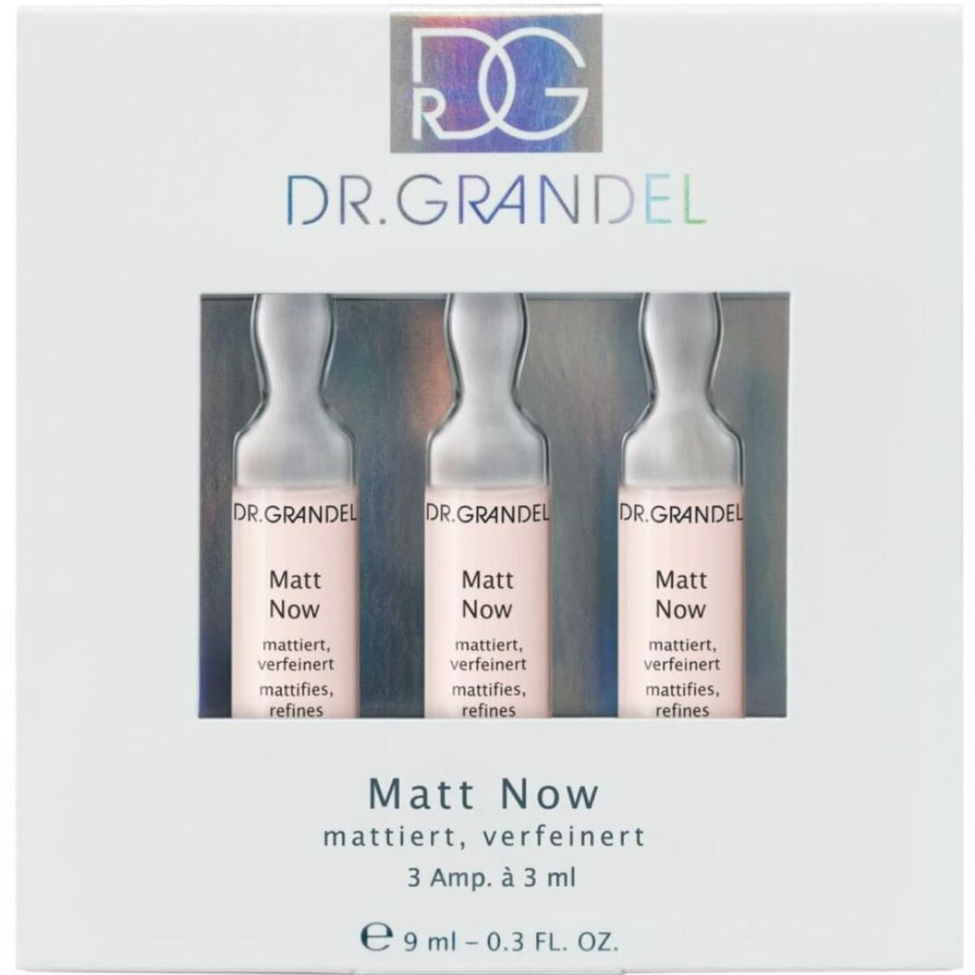 Ampulės Dr. Grandel Matt Now 3 x 3 ml