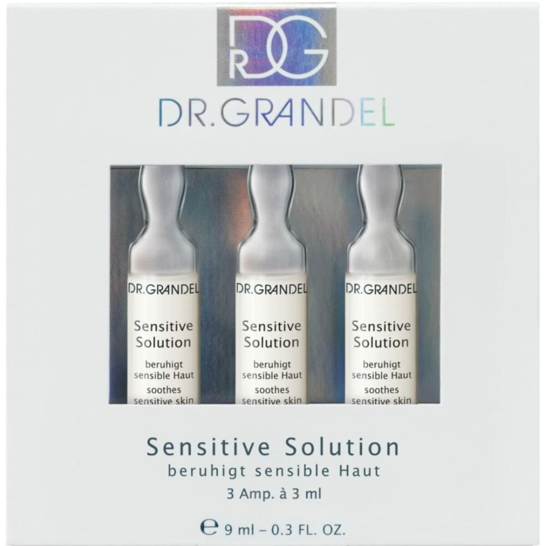 Ampulės Dr. Grandel Sensitive Solution 3 x 3 ml