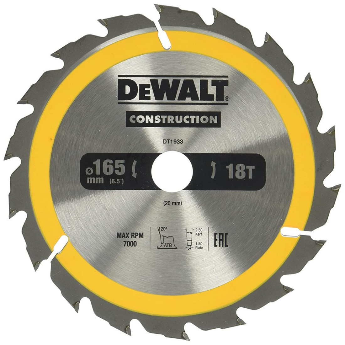 Pjovimo diskas Dewalt dt1933-qz