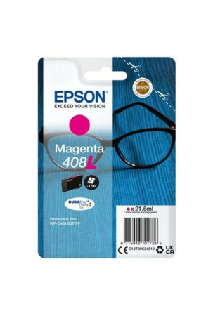 Originali rašalo kasetė Epson 408L Rožinė