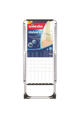 Drabužių linija Vileda X-Legs Universal Pilka Plienas (180 x 55 x 93 cm) (18 m)