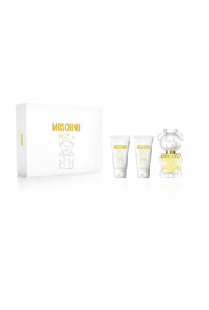 Vyriškų kvepalų rinkinys Moschino Toy 2 EDP 3 Dalys