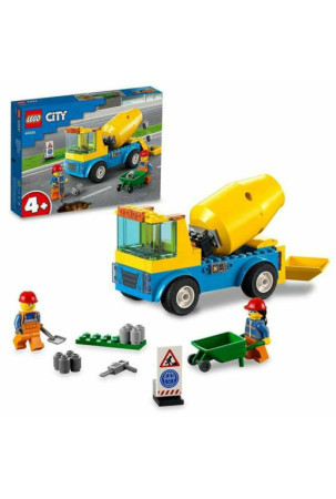 Playset Lego 60325 Cement Mixer Truck 60325 (85 pcs)