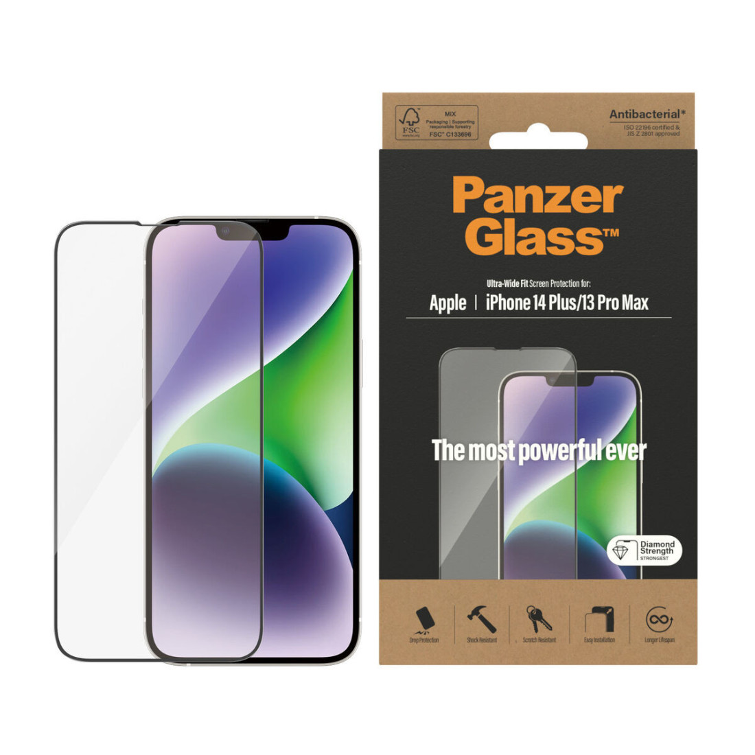 Ekrano apsauga Panzer Glass IPH 14 Plus / 13 Pro Max