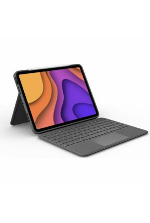 Bluetooth klaviatūra su atrama planšetei Logitech iPad Air 4th Gen Pilka AZERTY