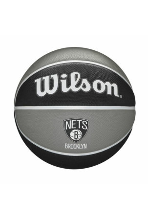 Krepšinio kamuolys Wilson Nba Team Tribute Brooklyn Nets Juoda Natūralus kaučiukas Vienas dydis 7