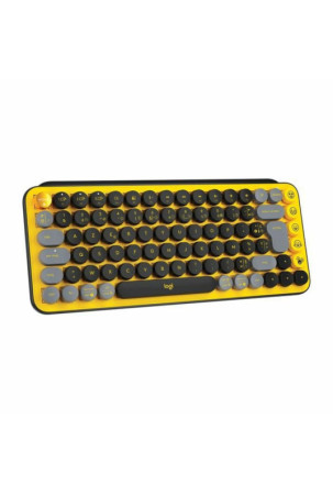 Klaviatūra Logitech POP Prancūzų Geltona AZERTY