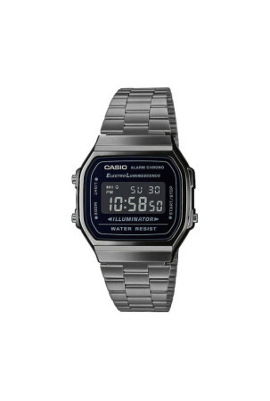 Laikrodis vyrams Casio A168WEGG-1BEF Juoda Sidabras (Ø 36 mm) (Ø 38 mm)