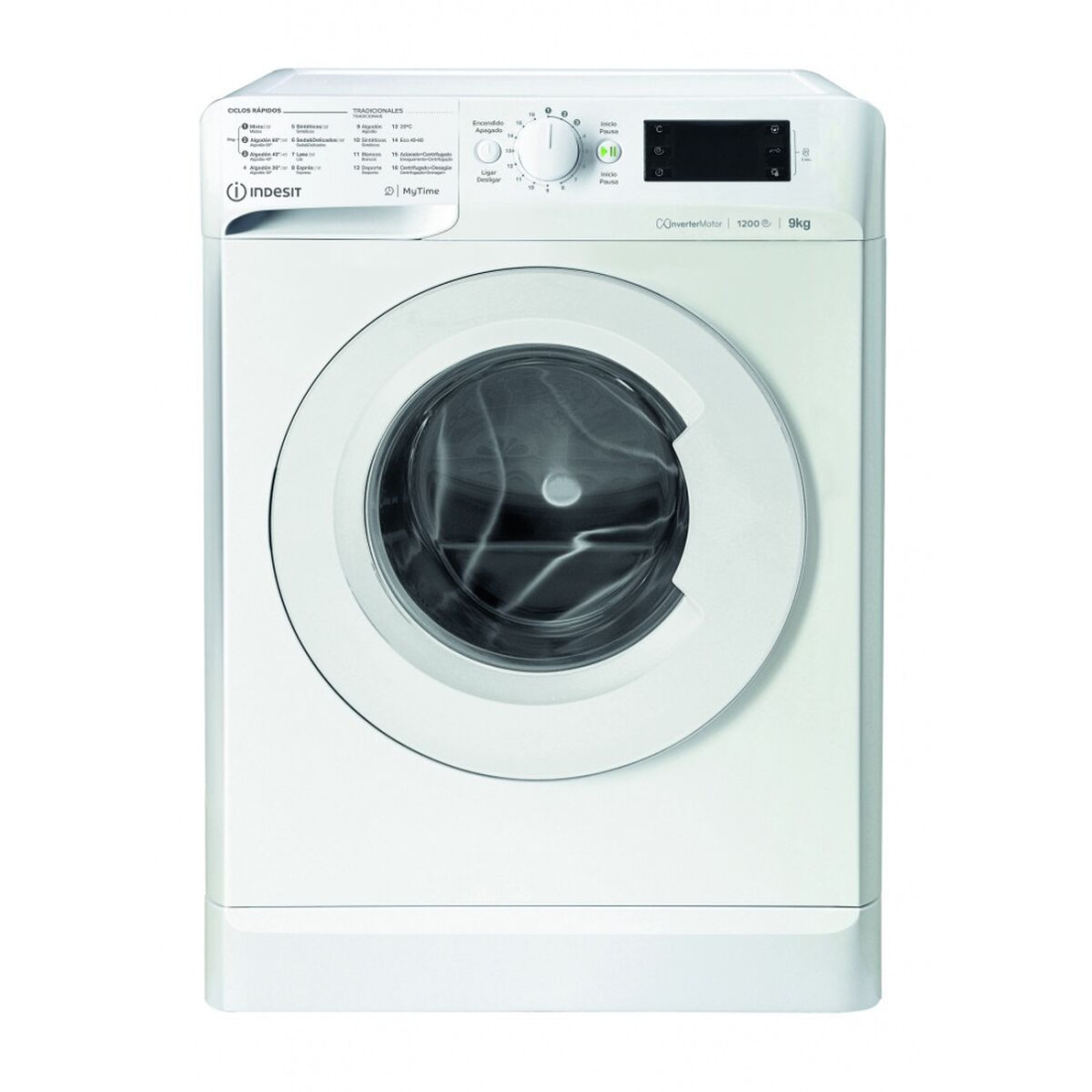 Skalbimo mašina Indesit MTWE91295WSPT 1200 rpm 9 kg