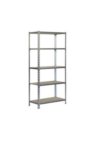 Lentyna Simon Rack Maderclick 5/400 750 kg Metalinis Medžio 5 Lentynos drožlių plokštė (180 x 90 x 40 cm)