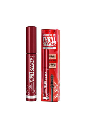 Blakstienų tušas Rimmel London Wonder Volume Thrill Seeker Extreme Black 8 ml