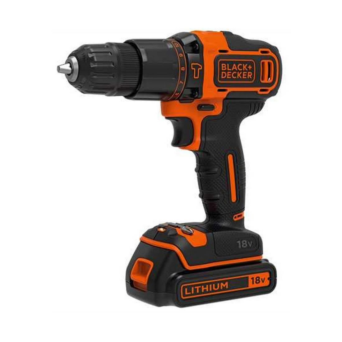 Atsuktuvas Black & Decker BDCHD18KB