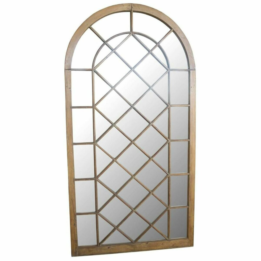 Sieninis veidrodis DKD Home Decor Medžio MDF Atskirtas (90 x 3,5 x 160 cm)