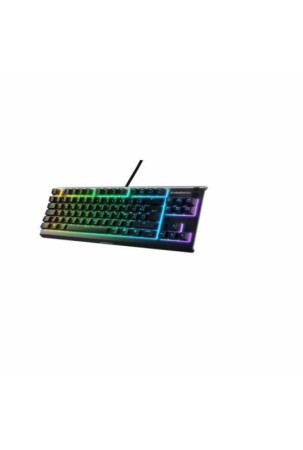 Klaviatūra SteelSeries Apex 3 Žaidimai Juoda Su kabeliu Prancūzų AZERTY AZERTY