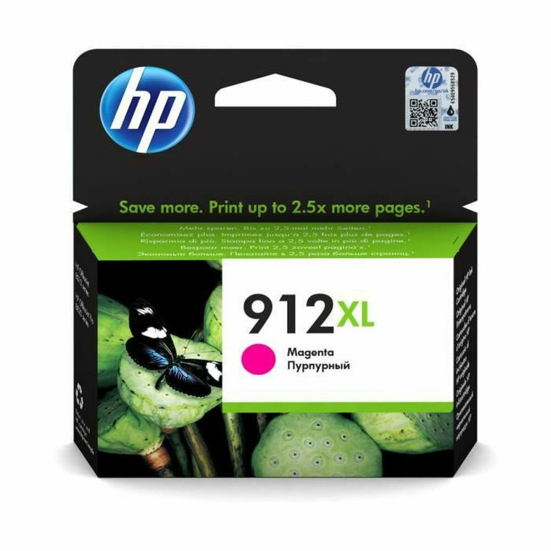 Originali rašalo kasetė HP 912XL 10,4 ml Rožinė