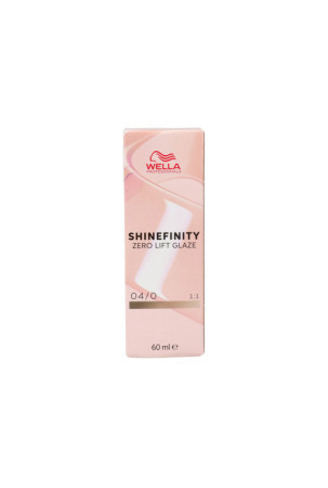 Ilgalaikiai dažai Wella Shinefinity Color Nº 04/0 60 ml