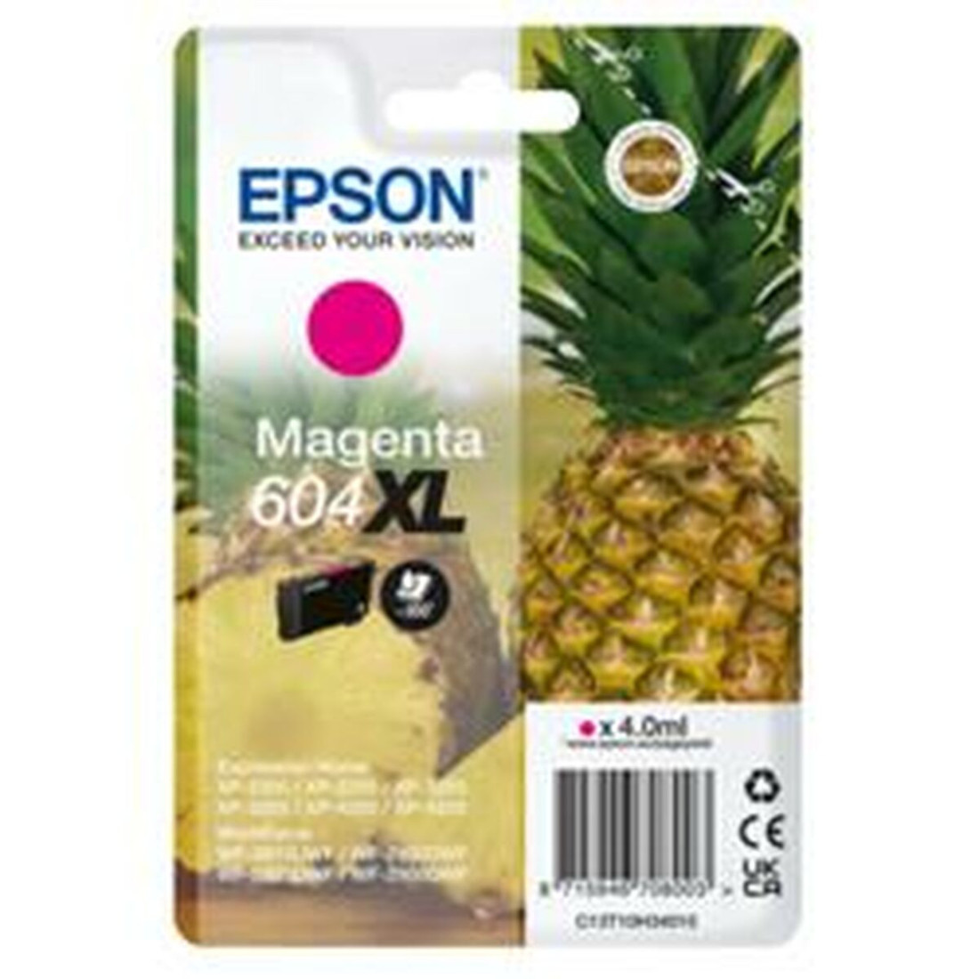 Originali rašalo kasetė Epson C13T10H34020 Rožinė