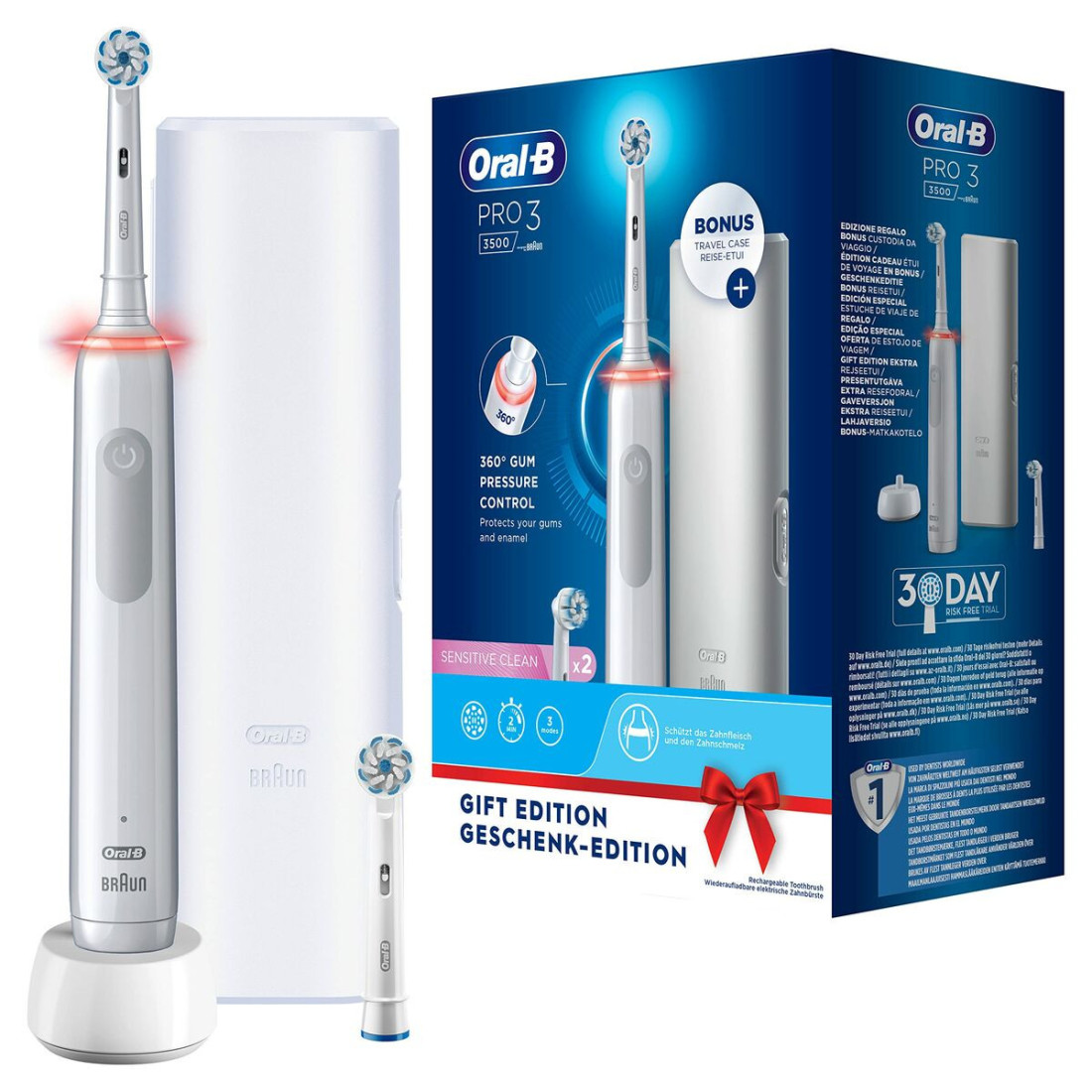 Elektrinis dantų šepetėlis Oral-B 3500