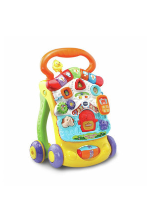 Triratis Vtech Super Trotteur Parlant 2 En 1 Orange (FR) Spalvotas