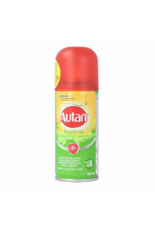 Priemonė nuo paprastųjų ir tigrinių uodų Autan Tropical 100 ml 8 valandos Spray