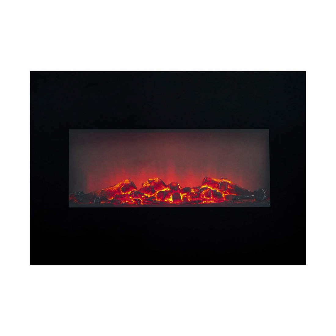 Dekoratyvinė elektrinė kamino krūtinė Classic Fire Memphis Juoda 1800 W