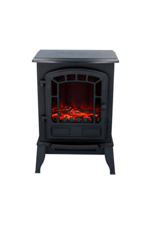 Dekoratyvinė elektrinė kamino krūtinė Classic Fire Torino Juoda 2000 W