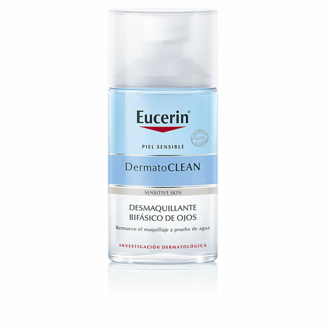 Akių makiažo valiklis Eucerin DermatoCLEAN (125 ml) (Dermokosmetika)