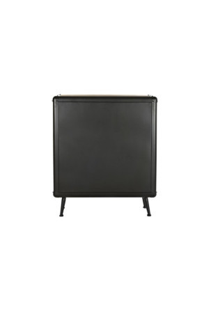 Komoda DKD Home Decor Eglė Juoda Metalinis Ruda (80 x 40 x 95 cm)