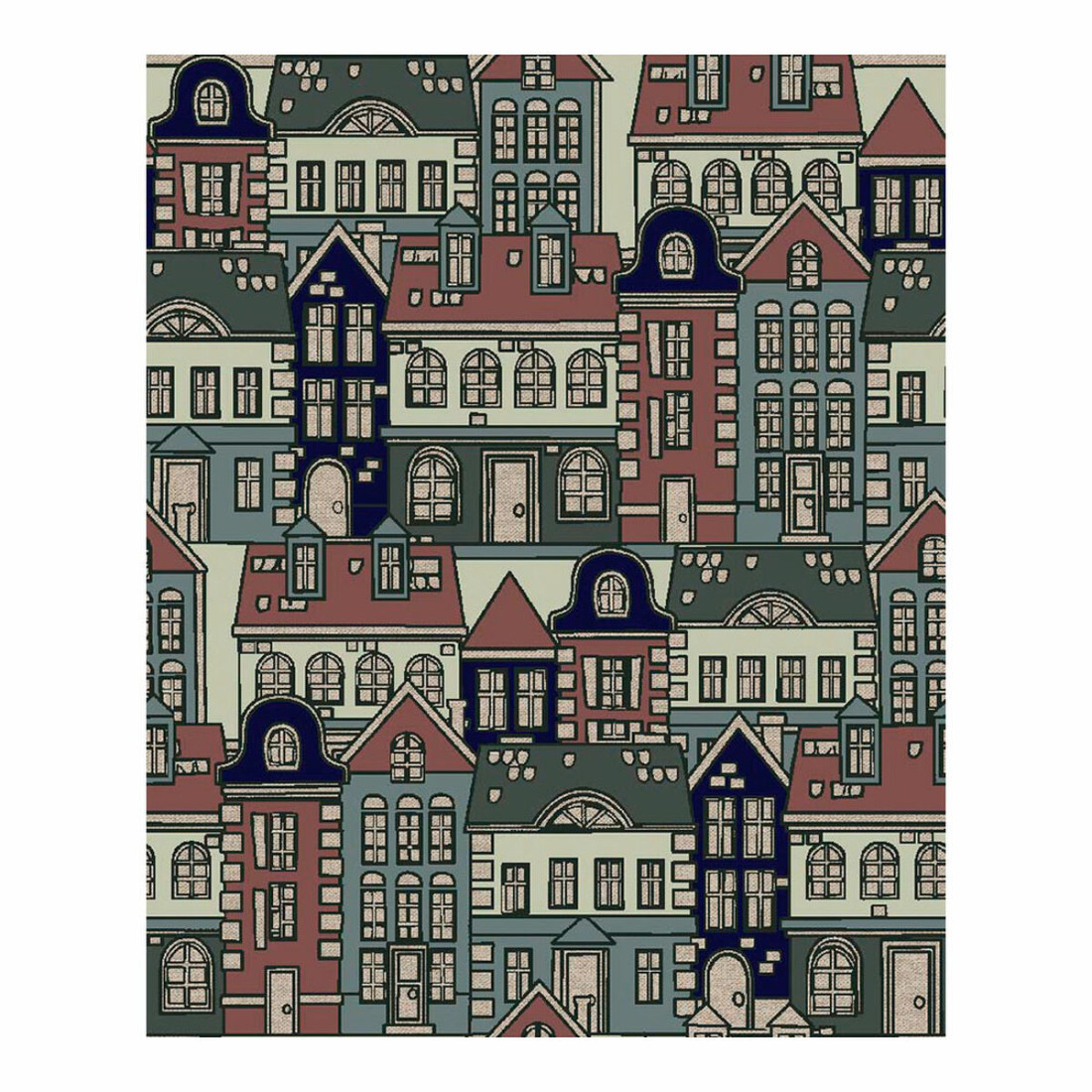 Staltiesė Things Home Trade Town 140 cm x 25 m medvilnė ir poliesteris