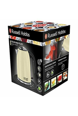 Virdulys Russell Hobbs 20415-70 2400W 1,7 L Kreminė Nerūdijantis plienas 2400 W 1,7 L