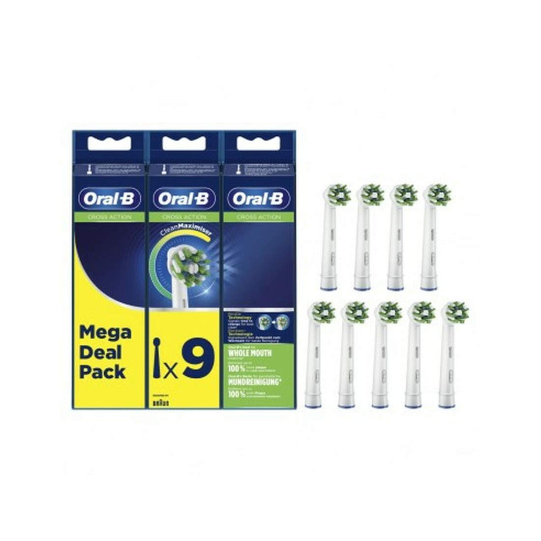 Pakeičiama galvutė Oral-B EB 50-9FFS 9UD 9 pcs