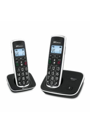 Belaidis telefonas SPC Internet 7609N Juoda