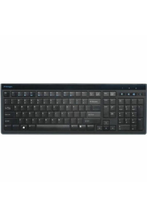 Klaviatūra Kensington Advance Fit AZERTY Juoda Matinė galinė dalis Prancūzų AZERTY